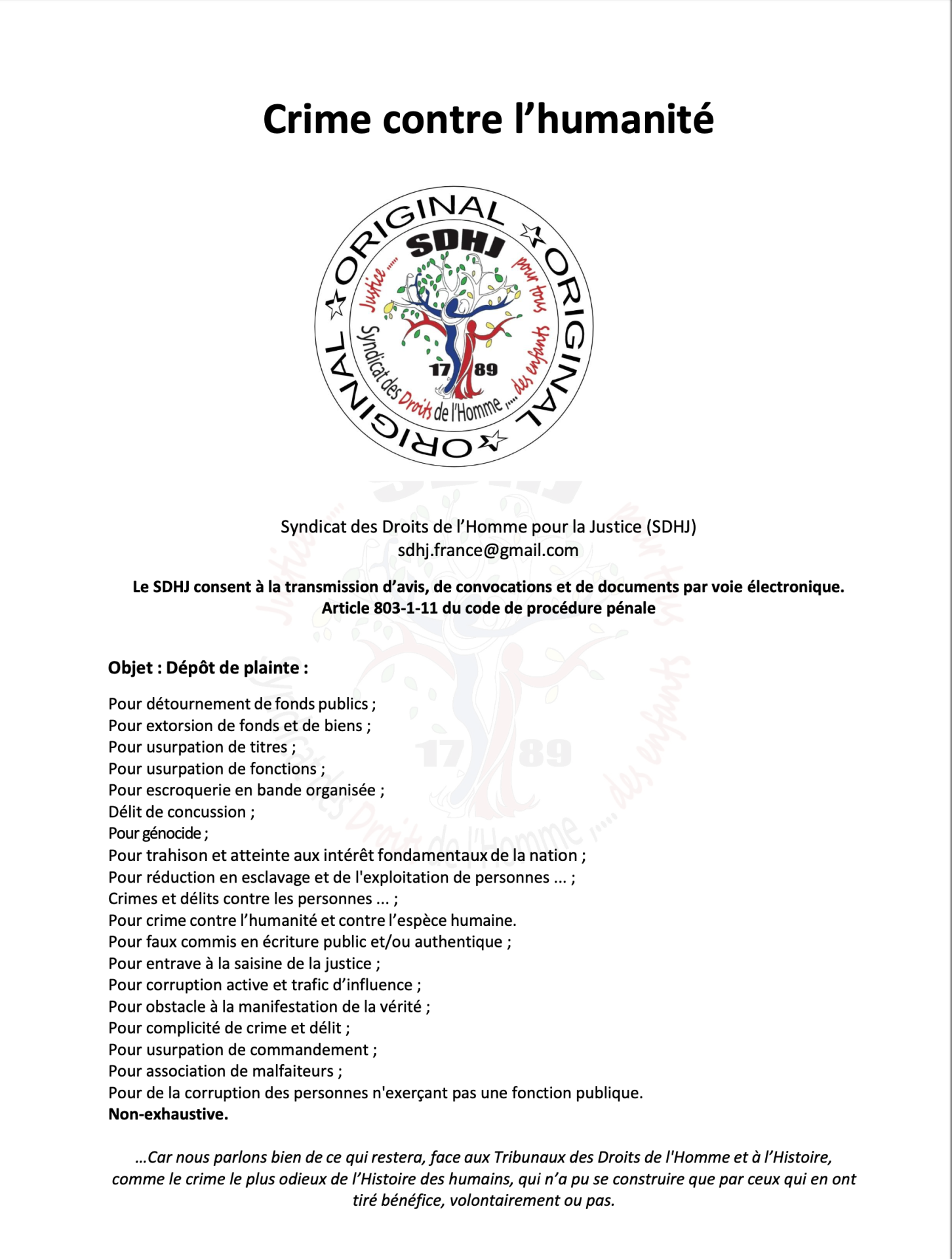 Crime contre l humanite fevrier25