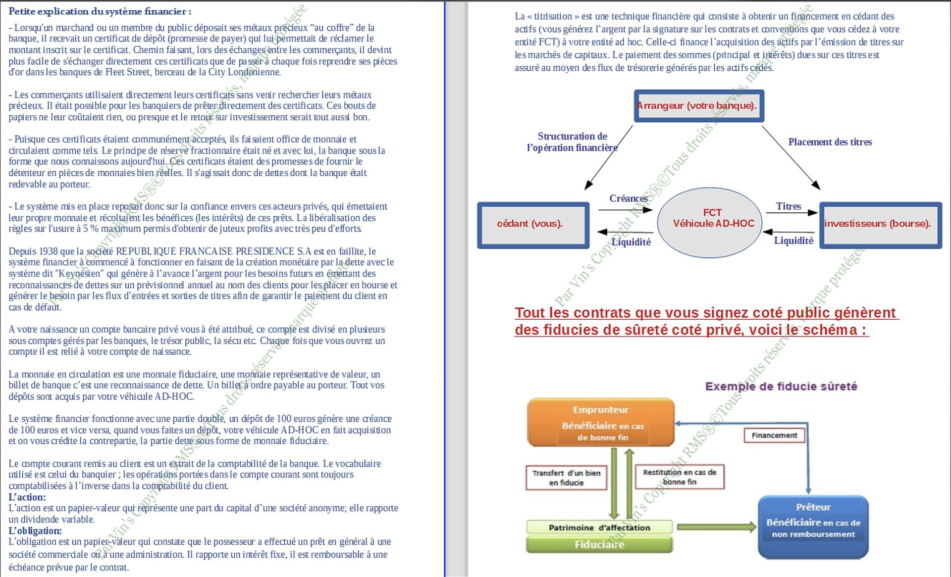 Explication systeme financier vin s