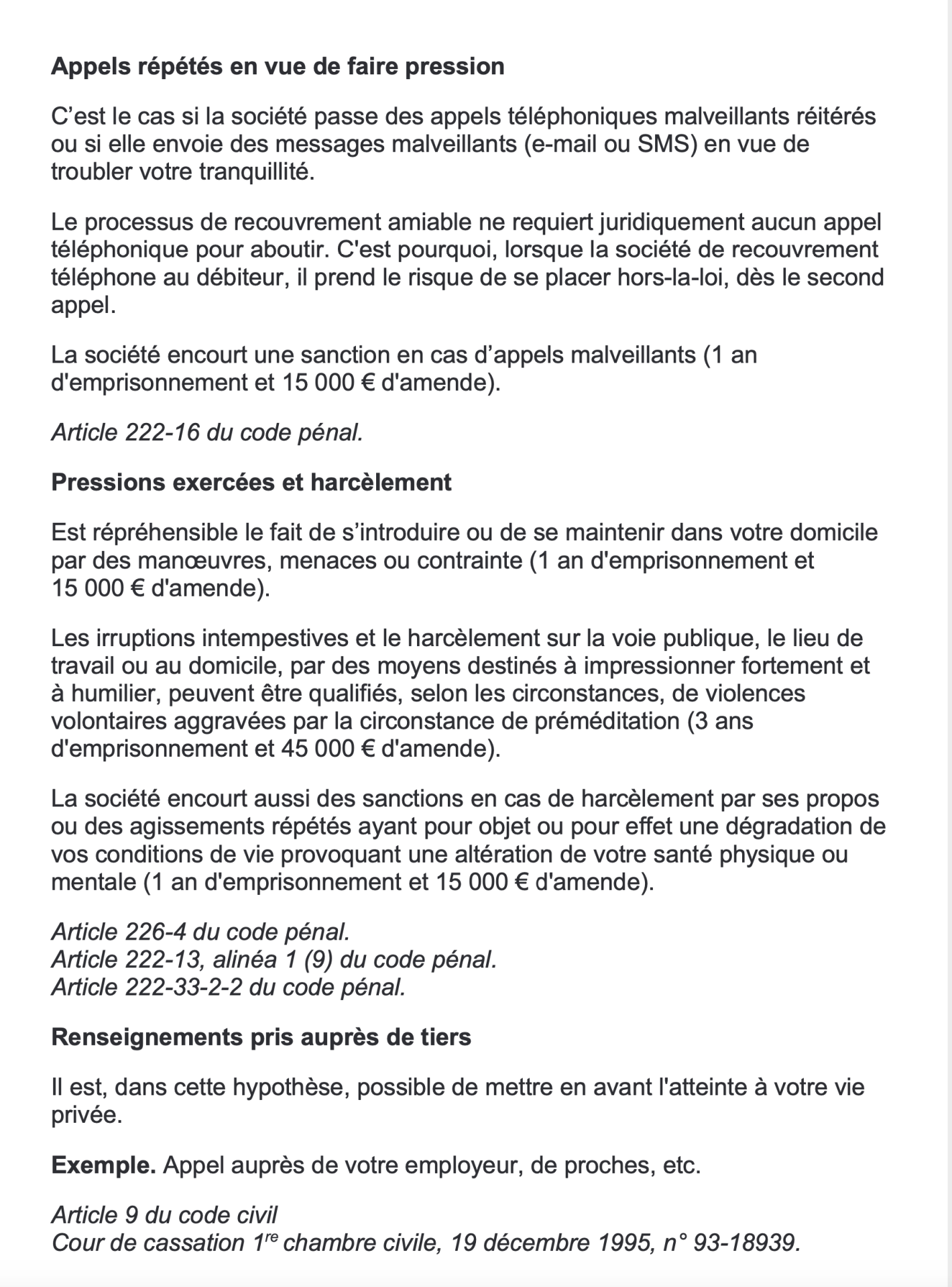 Recouvrement de creance 2 pdf