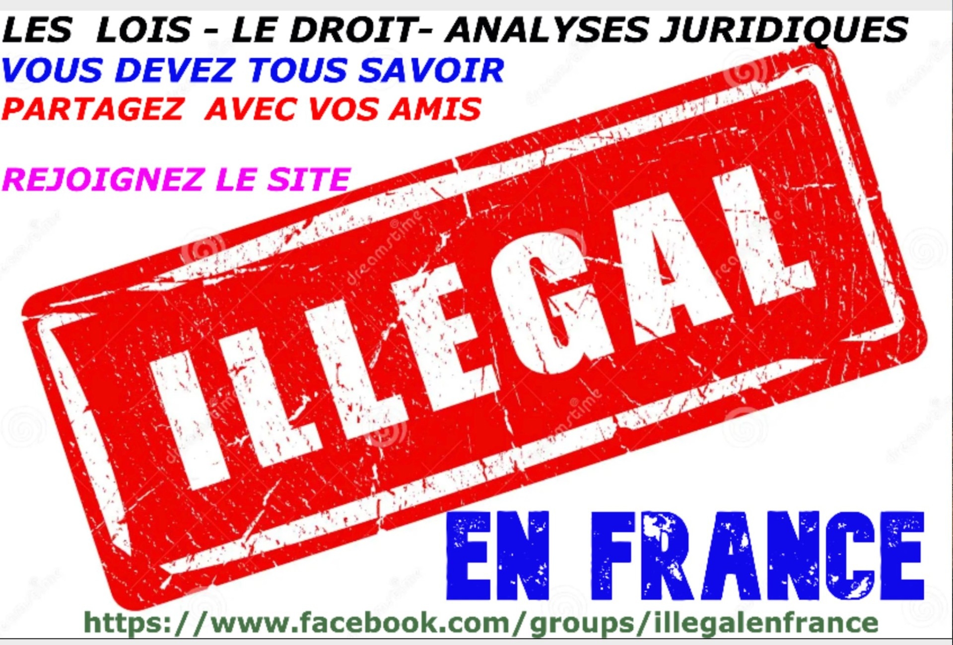 ILLEGAL EN FRANCE